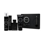 KIT CREMA + SPLAHS + PERFUME CLUB DE NUIT+ PERFUME 30 ML (MASCULINO)