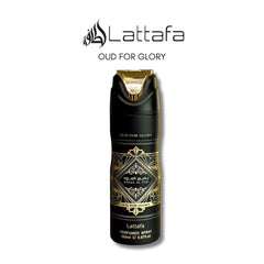 SPRAY CORPORAL LATTAFA OUD FOR GLORY 200ML (MASCULINO)