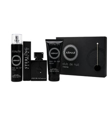 KIT CREMA + SPLAHS + PERFUME CLUB DE NUIT+ PERFUME 30 ML (MASCULINO)