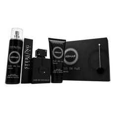 KIT CREMA + SPLAHS + PERFUME CLUB DE NUIT+ PERFUME 30 ML (MASCULINO)