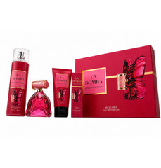 KIT CREMA + SPLAS + PERFUME LA BOMBA + PERFUME 30ML (FEMENINO)